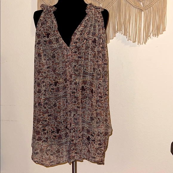 Isabel Marrant Silk Tunic Blouse Size 3 - Picture 3 of 14